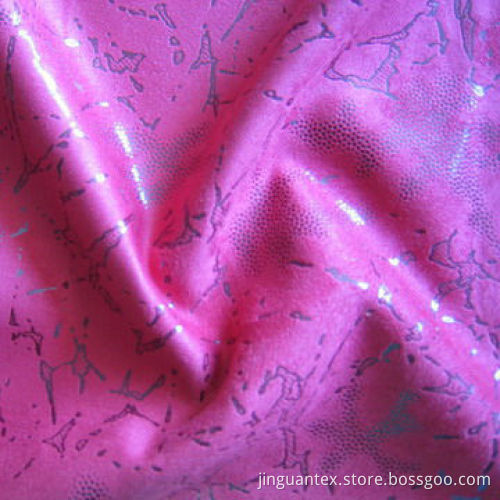 Polyester Suede Fabric, Bronzed